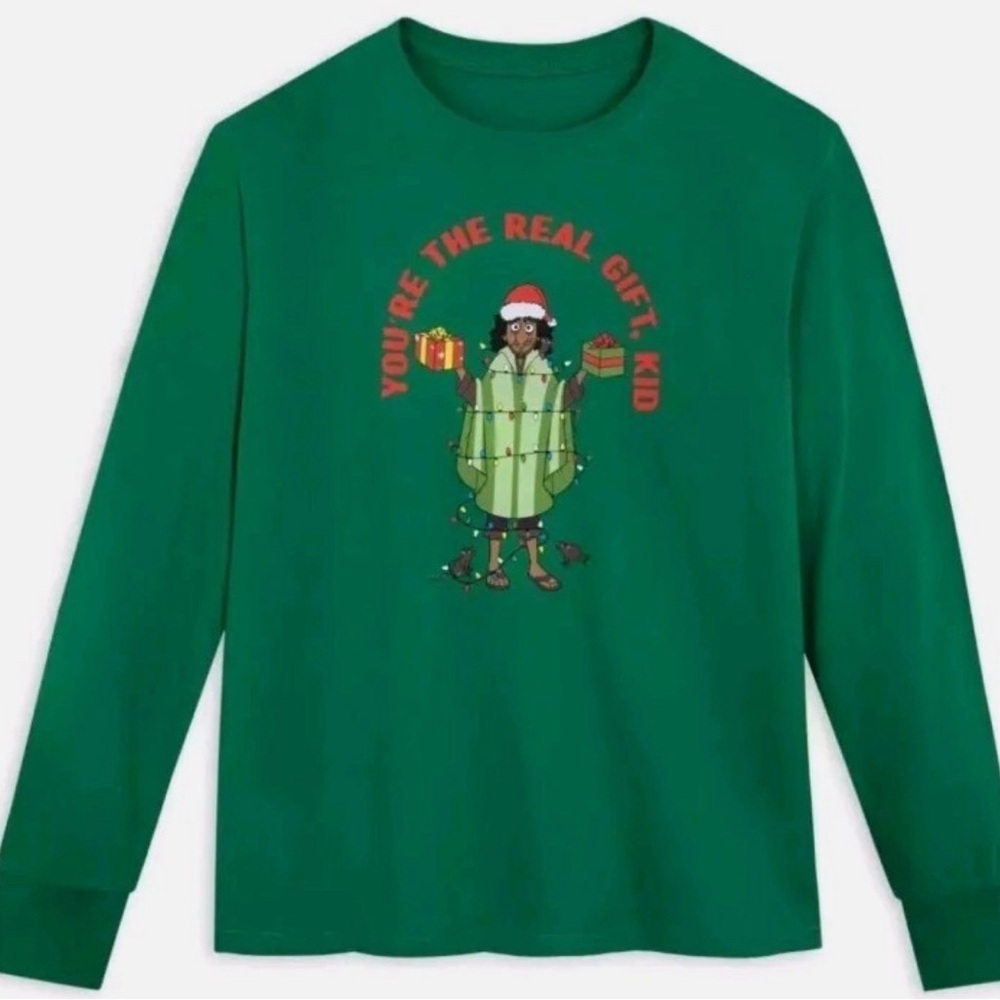 Disney Christmas Encanto Bruno men's adult large long sleeve shirt NWT